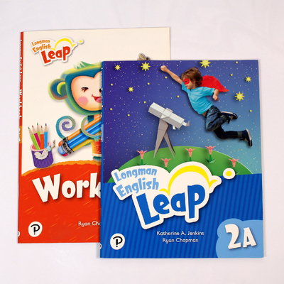 longman english leap 2A学生课本原装进口少儿英语新版香港培生朗文少儿英语外国语