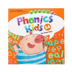 幼儿发音 phonics kids 5A 幼儿自然拼读启蒙台湾东西图书版
