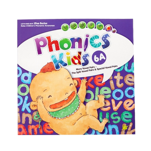 幼儿发音 phonics kids 6A 幼儿自然拼读启蒙 台湾东西图书版