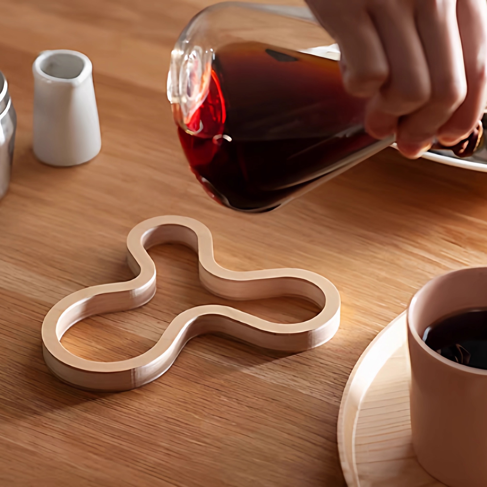 芬兰Aalto 白桦木多层 锅垫隔热垫 防烫垫 水壶垫杯垫 现货