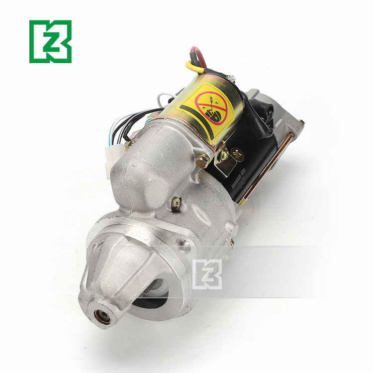 挖掘机启动马达开关PC60-5/6 70 120-5 100 200-3 4D95发动机