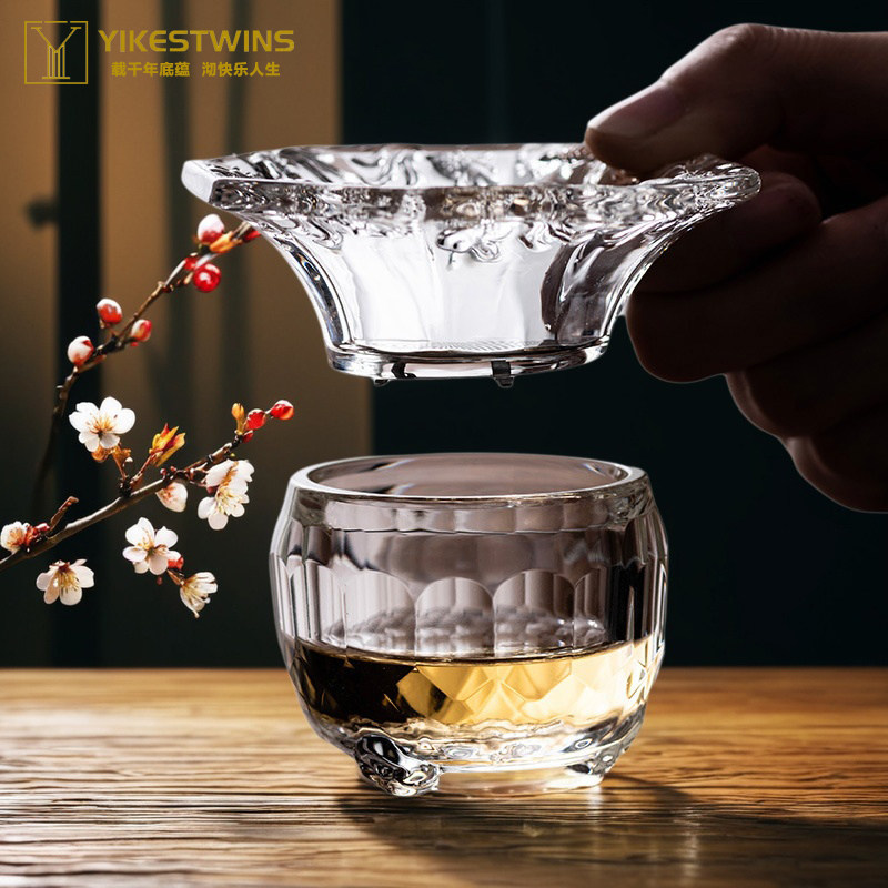 玻璃茶漏茶滤创意茶叶陶瓷过滤网泡茶器茶隔漏斗配件滤茶器过滤器