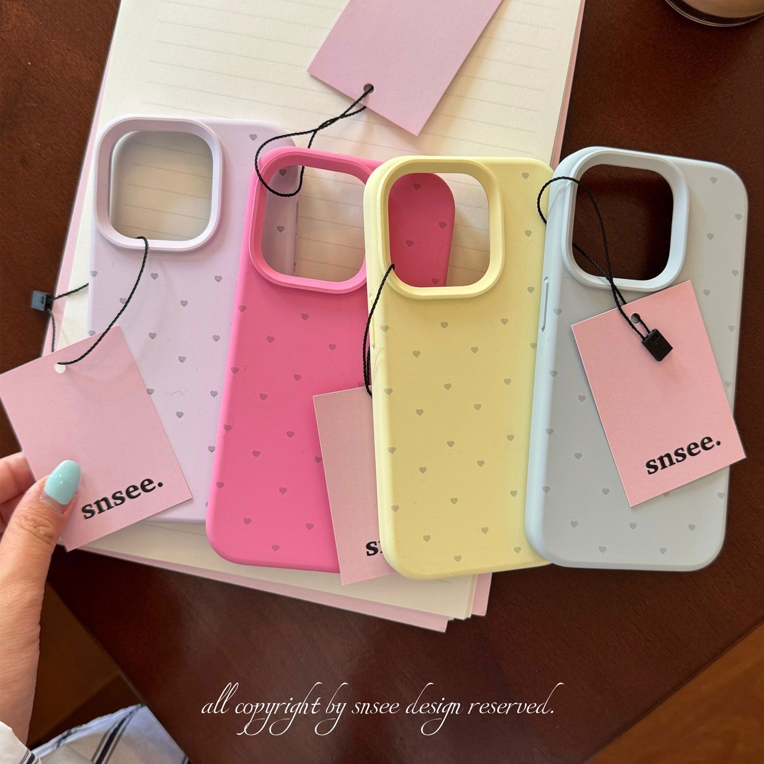 纯色液态硅胶小爱心适用苹果15promax手机壳iphone14女款16pro新款13高级个性轻奢少女创意款12软壳pro防摔11