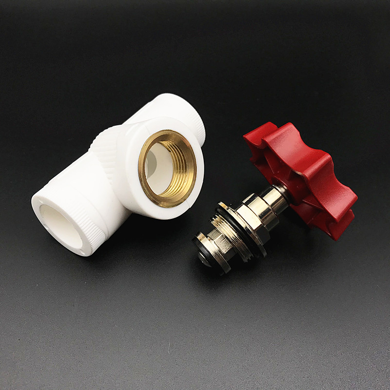 精品加厚PPR截止阀20 25 32水管阀门开关4L分6分1寸管PPR水管配件