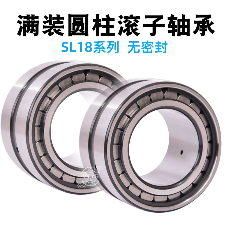 满装圆柱滚子轴承SL18 SL04/NNCF 5004 5005 5006 5007 5008 5009