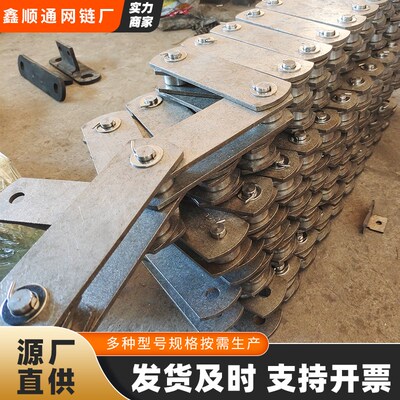 不锈钢P160大节距输送链条平顶传动链提升机输送链C232AL滚子链条