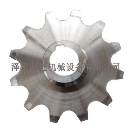 304工业链轮齿轮非标单排双排大节距输送机配件链条传动链轮