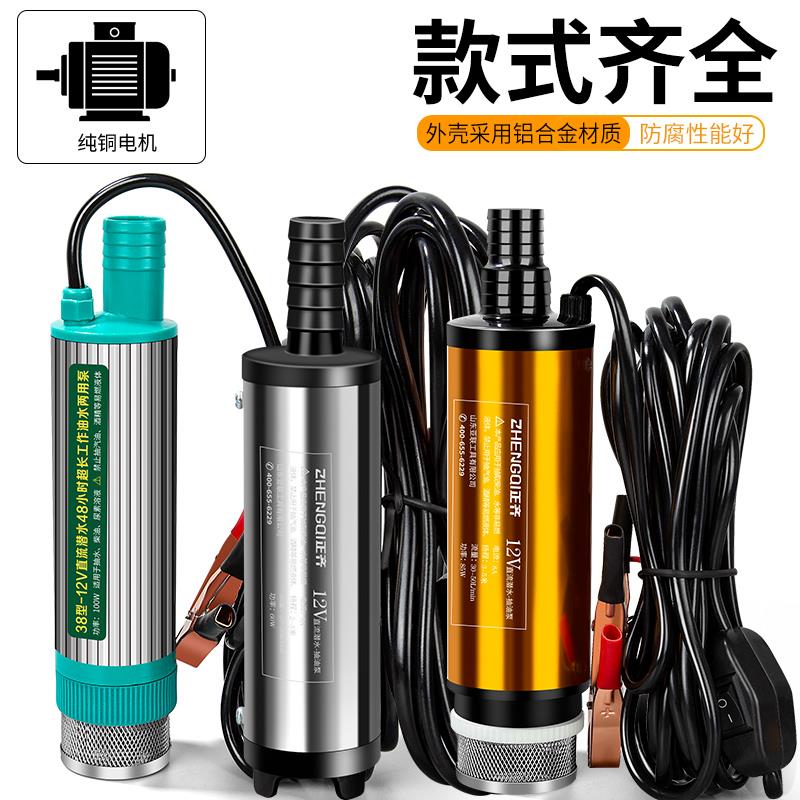 电动抽水泵12V直流家用小