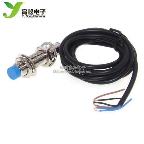 LJ12A34Z/BX 接近开关 光电开关 传感器 NPN三线常开 金属感应