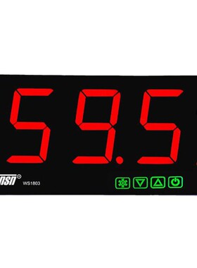 大屏幕壁挂酒吧工厂学校噪音噪声分贝声音大小dB值测试仪WS1803A