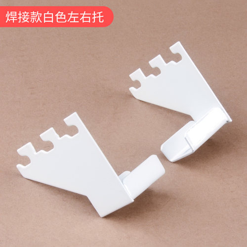 方管左右托卡梯柱aa柱黑色白色货架横梁挂钩横杆配件展示架连接托