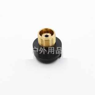 美式曼普黄气罐MAPP气体焊枪喷火枪连接转接头户外瓦斯卡式转换器