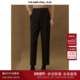 曼德诗纯色高腰铅笔裤 简约百搭精纺OL风休闲九分长裤 2025冬季 新款