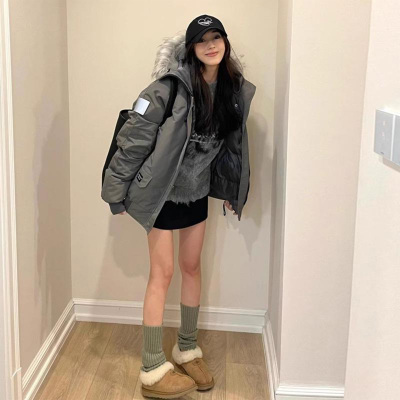 超好看羽绒棉服女款冬季2025新款加厚保暖棉衣冬装外套短款小棉袄