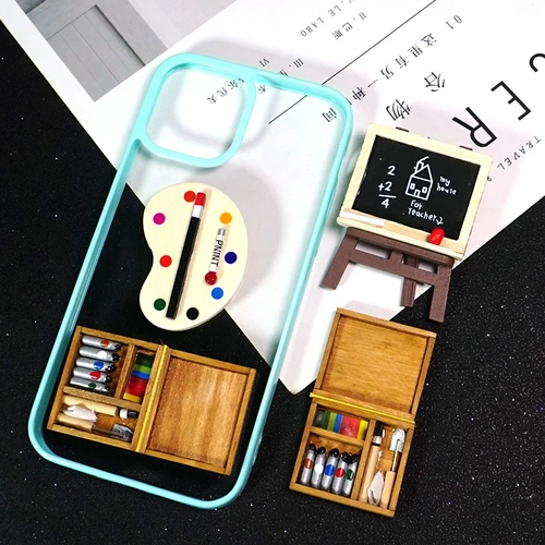 比彩 Маленькая деревянная доска для рисования, пигментированные канцтовары, кремовый аксессуар с аксессуарами, «сделай сам»