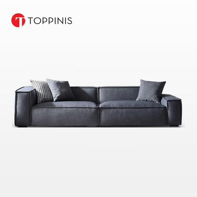 Toppinis豆腐块布艺沙发意式极简