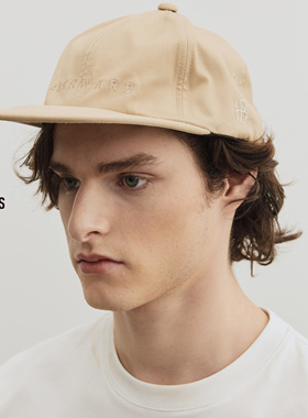 德山商店 X Burcs Ventile ®防水复古长帽檐棒球帽 手工绣花防晒