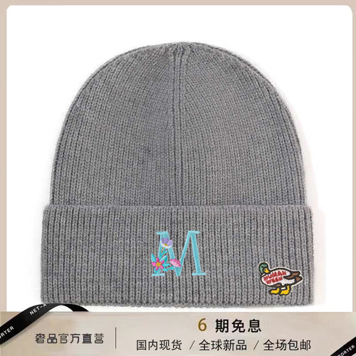 【官网正品】HUMAN WEEH百搭针织帽男女同款简约保暖时尚经典秋冬