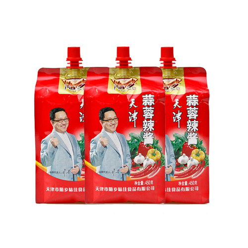 天津随乡蒜蓉辣酱450g蒜蓉辣椒酱