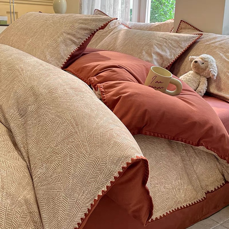 秋冬加厚磨毛四件套2025新款