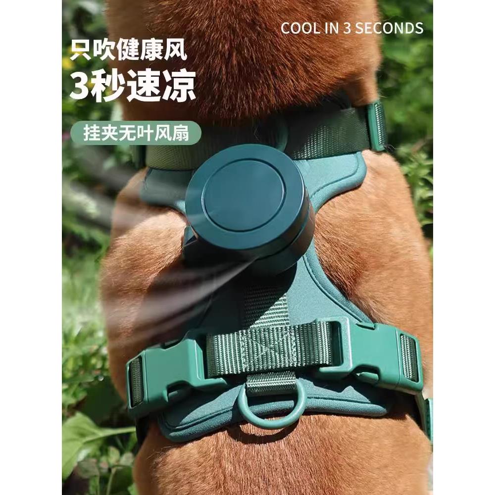 宠物降温风扇猫咪狗狗空调夏天散热制冷神器夏季专用电扇遛狗降暑