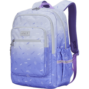 卡拉羊书包男女孩三至六年级小学生减压书包三四五轻便减重双肩包