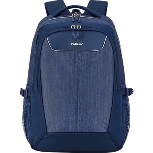 卡拉羊初中生书包男大学高中生休闲旅行时尚背包双肩包女大容量