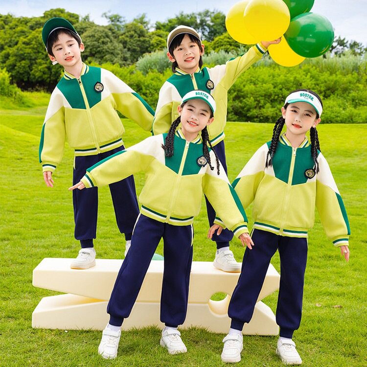 幼儿园园服春秋款兄妹装一年级小学生校服运动会班服两三件套套装