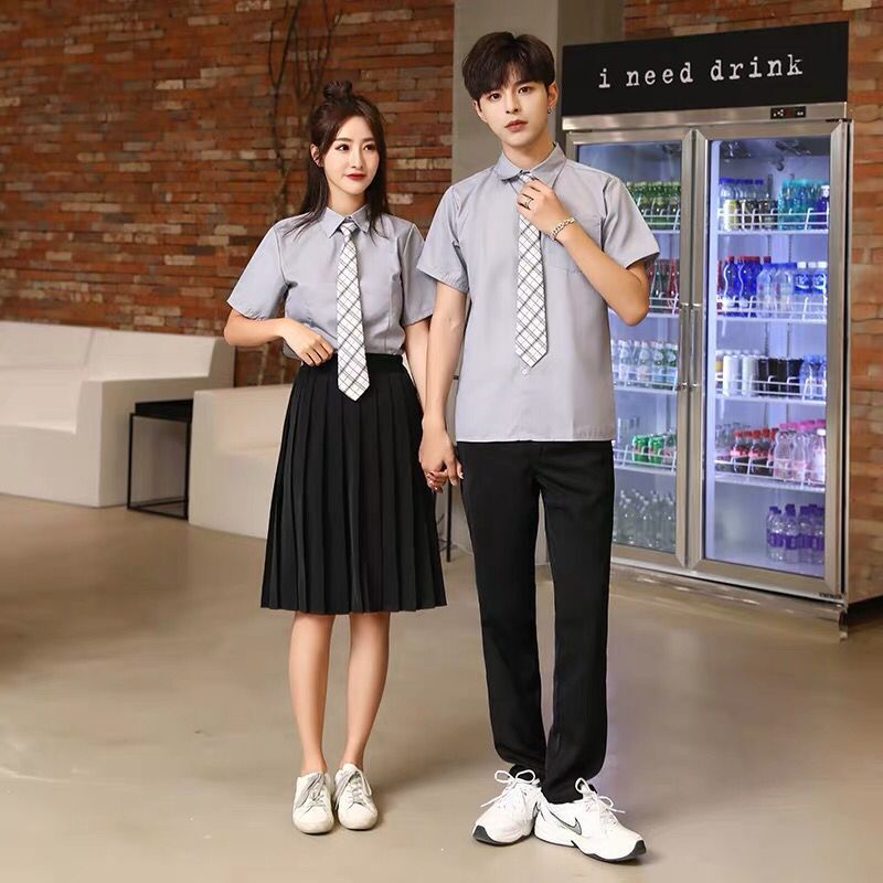 毕业班服学院风夏季套装 学生女生裙子韩版ins高中学生装网红校服