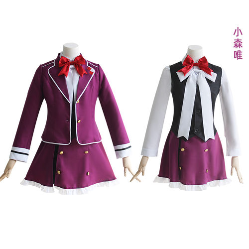 魔鬼恋人cos服逆卷绫人 小森唯cosplay动漫女装制服二次元校服