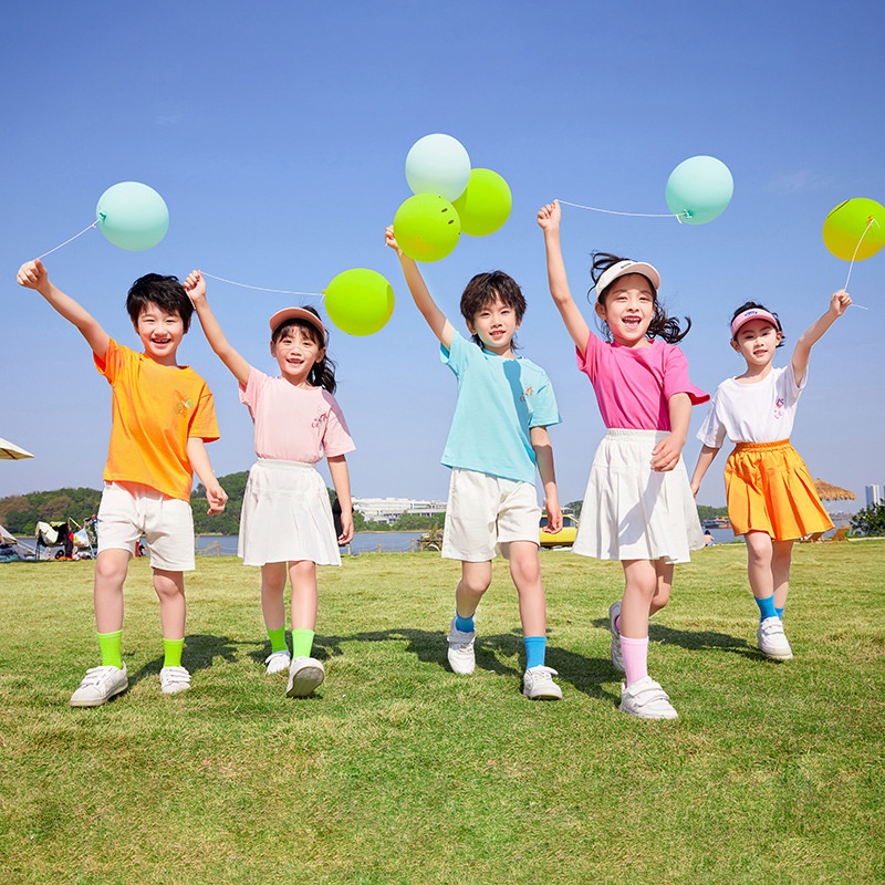 幼儿园园服夏季儿童班服运动套装小学生校服夏装英伦学风毕业
