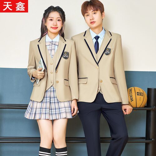 学院风西装春秋男女同款幼儿园老师园服JK制服学生班服校服套装