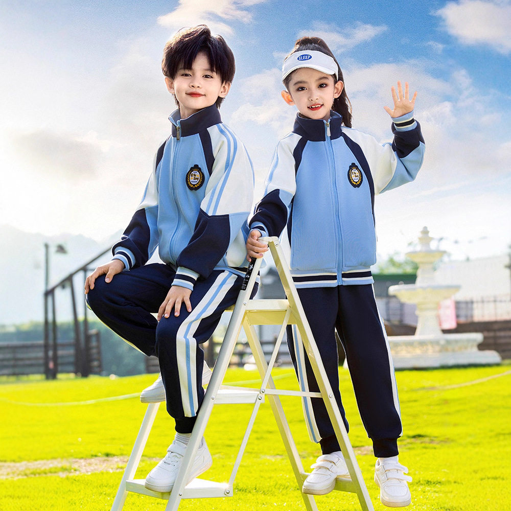 校服套装小学生春秋装运动会服装儿童一年级班服幼儿园园服夏季