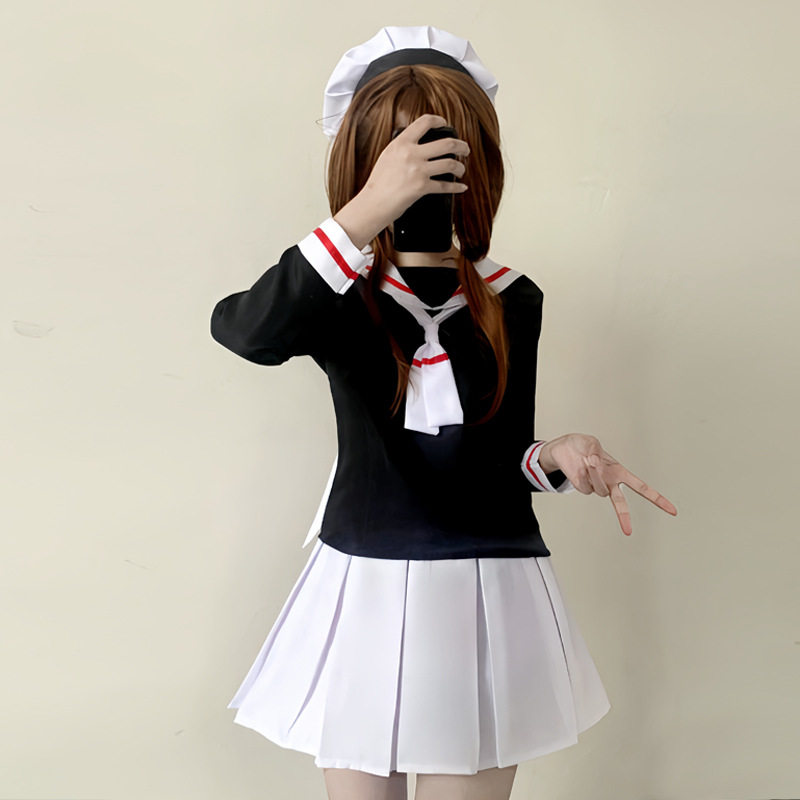 百变小樱 摩卡少女樱 木之本樱 COS服知世cosplay服装水手服校服