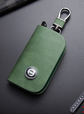 专用沃尔沃钥匙套xc60 s90s60 xc90 v40v90 s60l真皮高档汽车包男