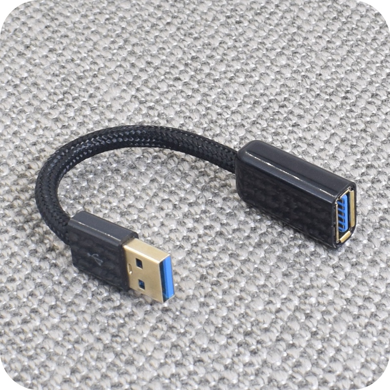 HIFI发烧级Lightning数据线3.0电脑usb公对A母Typec转换线音频线转接线对接线IFI IDSD红蓝蜻蜓解码器耳放线