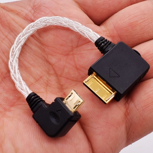 walkman适用索尼SONY播放器WMPort转micro DOCK线Mojo hugo pha3解码器WMC-NWH10 DOCK转USB解码线耳放音频线