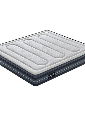 DLTH001独立袋装弹簧床垫冰丝软硬适中家用卧室天然乳胶软垫1.8米