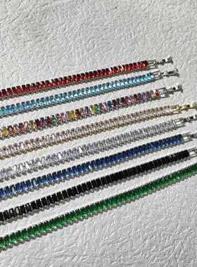 Cassie Jewelry Zircon Brlet Fashion Retro Gun Black Brlet te