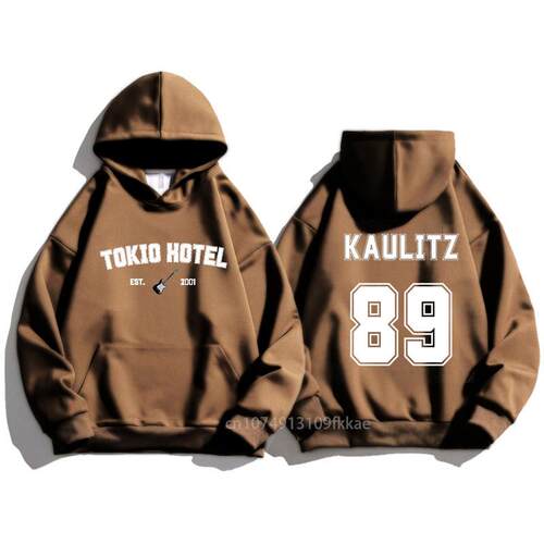Tokio Hotel Hoodie Cotton Kaulitz Fashion Band Luxury Hooded