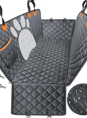Thickened Dog Car Rear Seat Cover for Scratches Prevention W