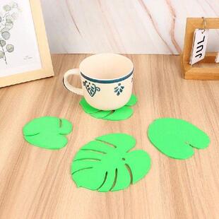 Monstera Coaster Plant Ornament Artificial Plant Built In