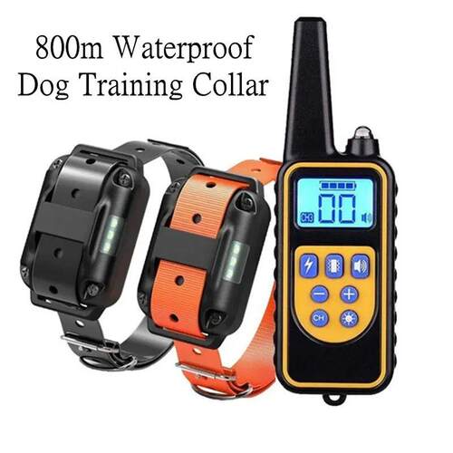 Remote Dog Training Collar Waterproof Dog Bark Collar Pet Wi