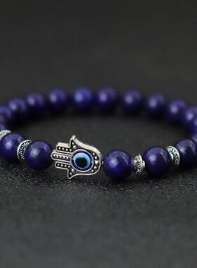 Turkey Evil Eyes Bracelet For Men Women Gothic Fatima Hand