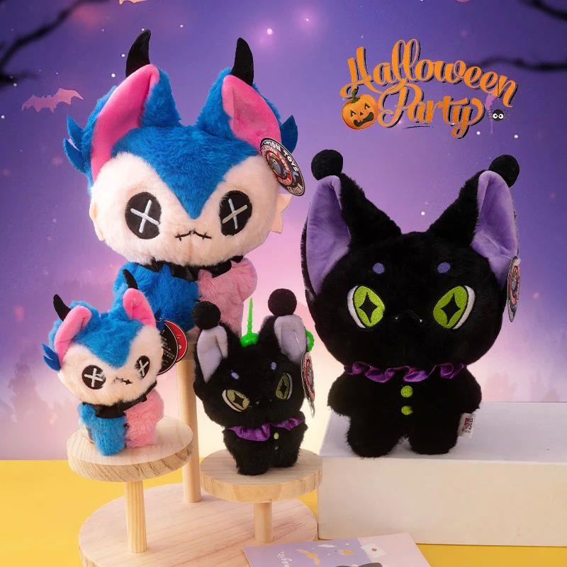 Halloween Demon Cat Darkness Plush Doll Toys Stuffed Terror