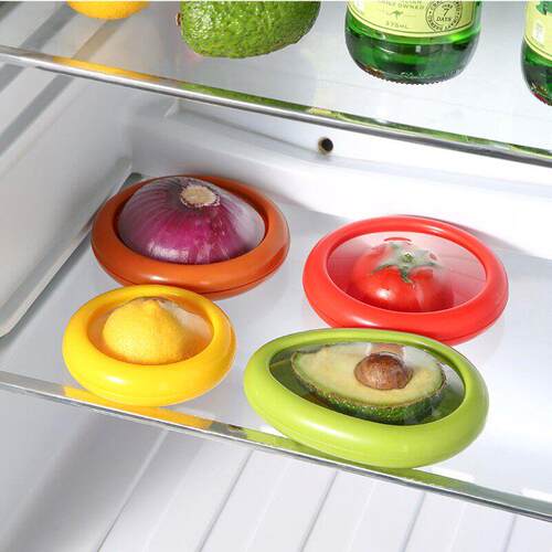 Transparent Food Fresh-keeping Box Fruit Vegetable Storage C