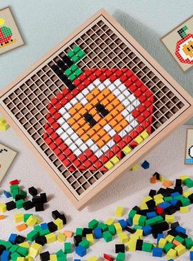 Children's puzzle building blocks assembly toys kinderga