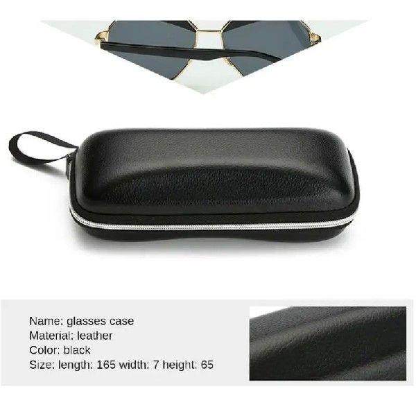 Glasses Storage Box Zipper Hard Eye Glasses Case Protable