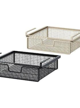 Under Shelf Storage Basket Sock Underwear Drawer Stable