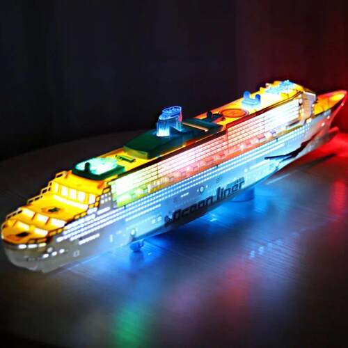 Cruise Ship Toy Ocean Liner Cruise Ship Boat Electric Ship T